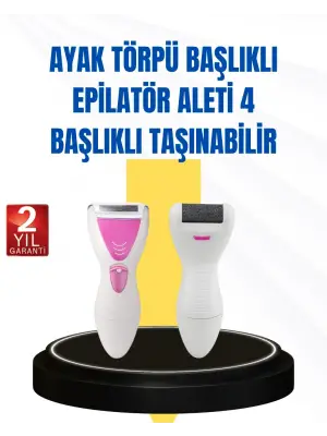 Tüy Temizleme Ve Cilt Bakım Cihazı