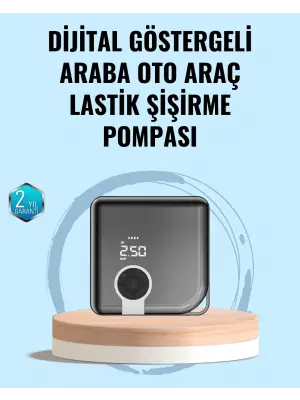 Type-c Şarj Girişli Taşınabilir Elektrikli Hava Pompası
