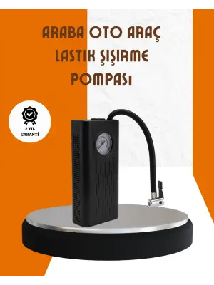 Type-c Şarjlı Güçlü Elektrikli Kompresör Motosiklet Oto Bisiklet İçin