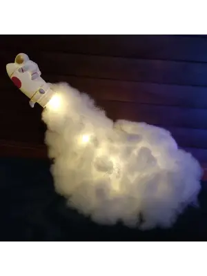 Uçan Astronot Tasarımlı Gece Lambası