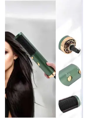 Üflemeli Fön Tarak Düzleştirici Seramik Kaplama Elektriklenme Karşıtı