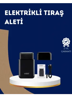 Ultra İnce Elektrikli Tıraş Makinesi | Usb Şarjlı Ve Su Geçirmez