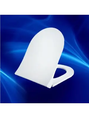 Omarı Ultra İnce Tasarımlı Yavaş Kapanan Klozet Kapağı