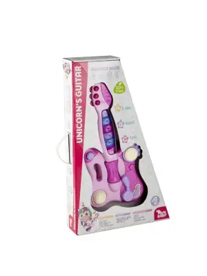 Omarı Unicorn Işıklı ve Sesli Baby Gitar - Eğlenceli Müzik Deneyimi
