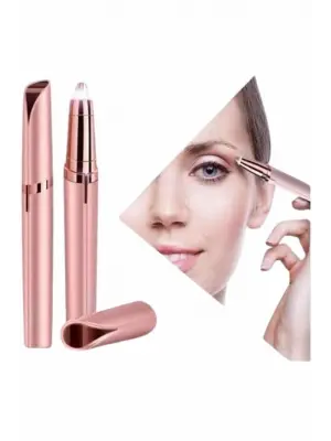 Unısex Şarjlı Kaş Bıyık Alma Epilatörü Hassas Ciltlere Özel Acısız