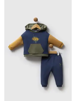 U.S. Polo Assn 2 li Takım USB2573 İndigo Hardal