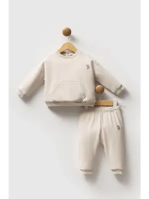 U.S. Polo Assn 2 li Takım USB2718 Bej