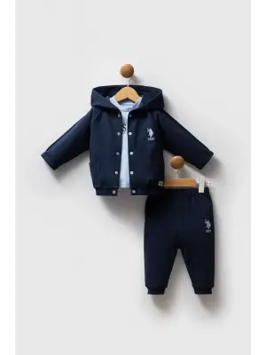 U.s. Polo Assn 3lü Takım Usb2542 Lacivert