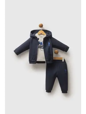 U.S. Polo Assn 3lü Takım USB2584 Lacivert