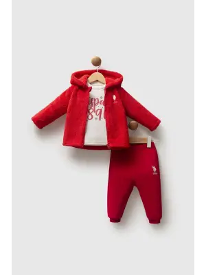 U.s. Polo Assn 3lü Takım Usb2732 Kırmızı