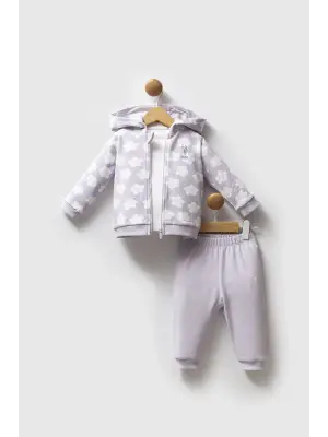 U.s. Polo Assn 3lü Takım Usb2771 Lila