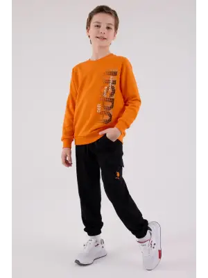 U.s. Polo Assn Eşofman Takımı Us2222-4 Turuncu