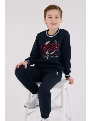 U.S. Polo Assn Eşofman Takımı US2223-4 NAVY