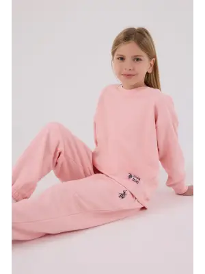 U.S. Polo Assn Eşofman Takımı US2300-4 Açık Pembe