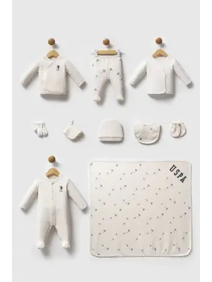 U.s. Polo Assn Hastane Cıkısı 10’lu Set Usb2602 Ekru