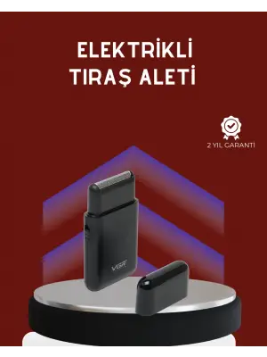 Usb Şarjlı Erkek Tıraş Makinesi | Cilt Dostu Ve Kompakt Tasarım