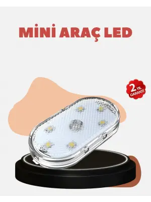 Usb Şarjlı Kablosuz Manyetik Montajlı Mini Led Işık