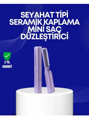 Usb Şarjlı Kablosuz Saç Düzleştirici – Hızlı Ve Pratik