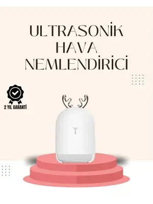 Usb Şarjlı Mini Usb Nemlendirici Led Işıklı Masaüstü Cihaz