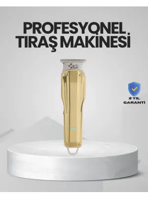 Usb Şarjlı Saç Sakal Kesme Makinesi Hassas Detay Kesim İçin