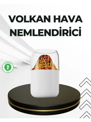 Usb Şarjlı Volkanik Tasarımlı Buhar Makinesi