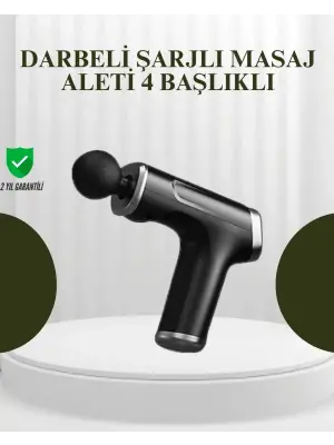 Usb Type-c Şarjlı Taşınabilir Masaj Tabancası