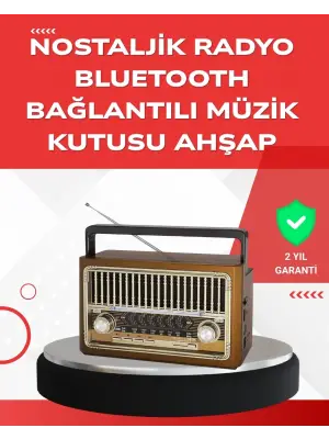 Usb Ve Hafıza Kart Girişli Radyo Hoparlör