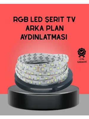 Uzaktan Kumandalı Led Tv Arka Işık Şeridi