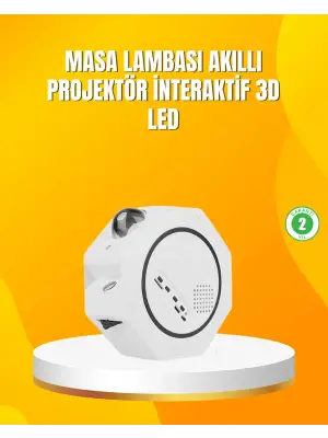 Uzaktan Kumandalı Zamanlayıcılı Galaksi Yıldız Projektörü