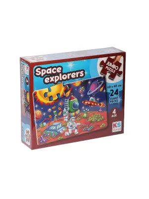 Omarı Uzay Keşifçileri Jumbo Puzzle - 24 Parça