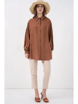 Hafif Oversize Gömlek