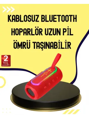 Uzun Pil Ömürlü Bluetooth 5.1 Hoparlör