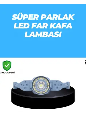 Uzun Pil Ömürlü Kamp Ve Dağcılık Kafa Lambası