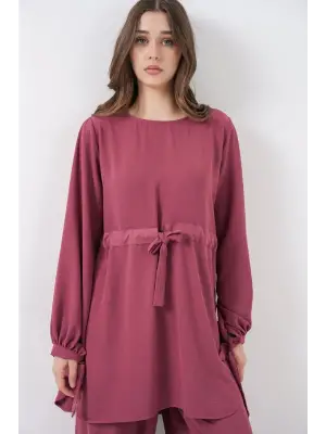 Şık İkili Takım Uzun Tunik Pantolon