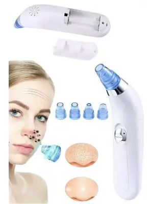 Vakumlu Siyah Nokta Ve Yüz Temizleme Cihazı 4 Başlıklı