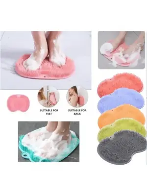 Vantuzlu Banyo Sırt Fırçası Ve Masaj Matı