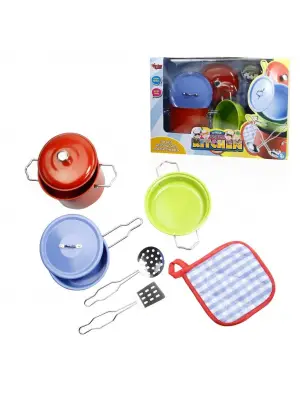 Omarı 8 Parça Emaye Tencere Seti