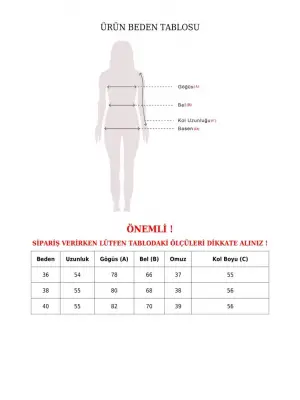 Vatkalı Kruvaze Model Sandy Bluz   -Zümrüt