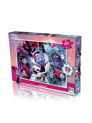 Omarı Eğlenceli Vampirina Temalı Parça Çocuk Puzzle