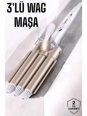 Wag Maşa Doğal Ve Hacimli Bukleler İçin İdeal Saç Şekillendirme Aracı