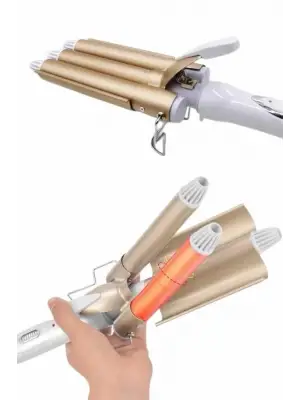 Wag Maşa Profesyonel Saç Şekillendirici İyon Özellikli Isı Kademeli