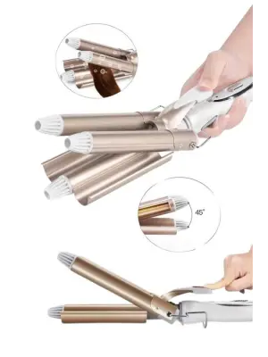 Wag Maşa Yeni Nesil Yüksek Isı Ayarlı Seramik Kaplama Saç Şekillendirici Doğal Bukle