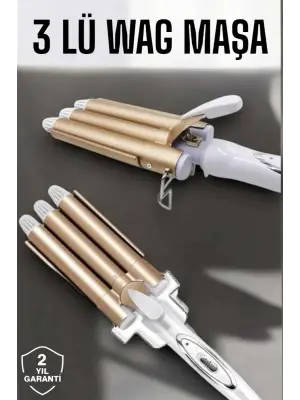 Wag Maşa Yüksek Isı Ayarlı Su Dalga Maşası