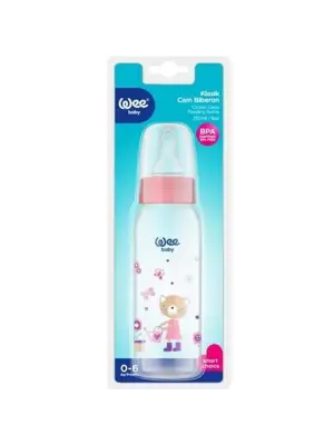 Omarı Klasik Cam Biberon 250 ml - Bebekler İçin Yüksek Kaliteli Sağlıklı Seçenek