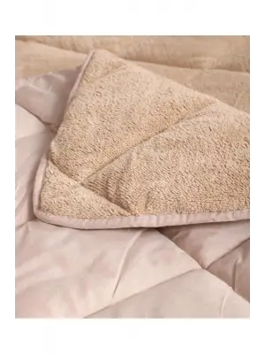 WELSOFT YORGAN TEK KİŞİLİK 155*220 YORGAN-Kahverengi