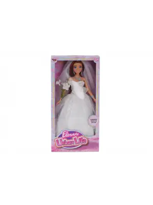 WG-661048 KUTULU 29CM GELİNLİKLİ BEBEK