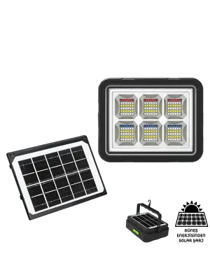 Wison 150w Güneş Enerjili Solar Kamp Feneriprojektör (ws-5570)