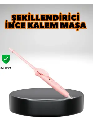 Yanma Önleyici Uçlu Profesyonel Saç Bukle Maşası