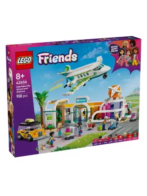 Omarı Yüksek Detaylı Lego Friends Heartlake City Havaalanı Seti