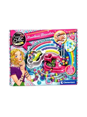 Omarı Parlak Renkli Çılgın Chic Bileklik Seti